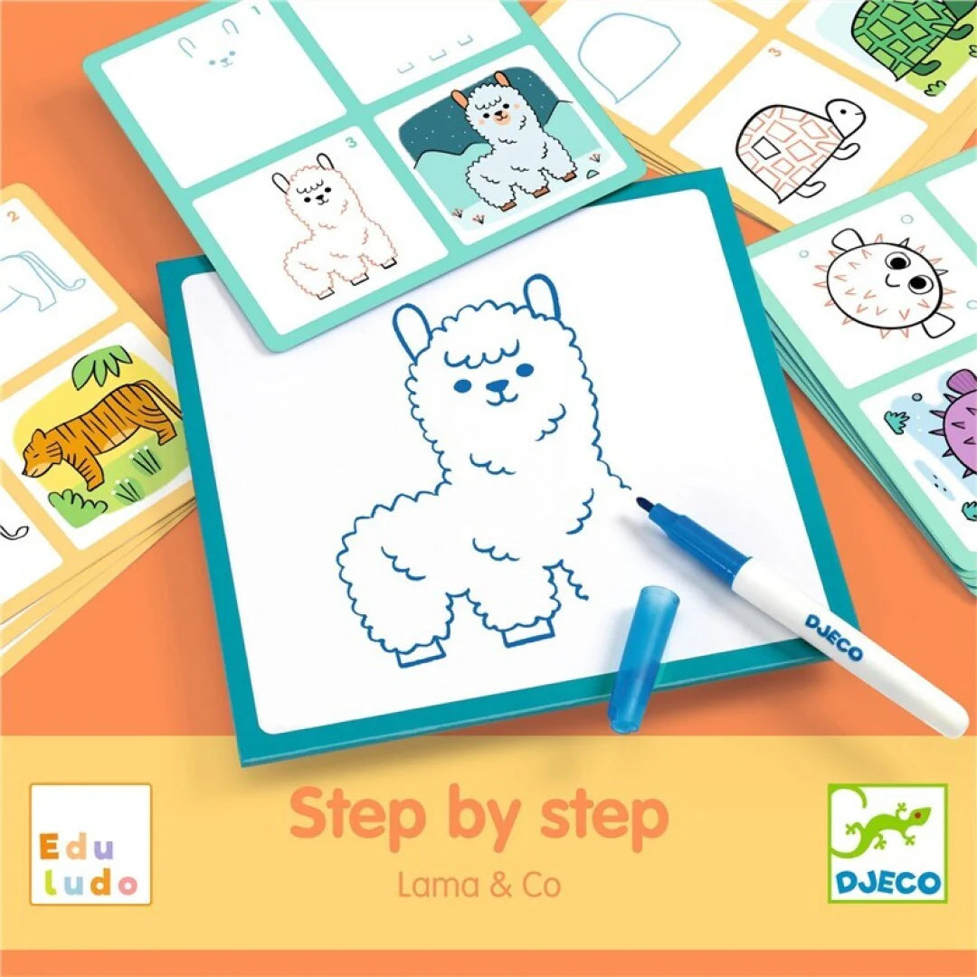 Djeco Step by Step Llama & Co