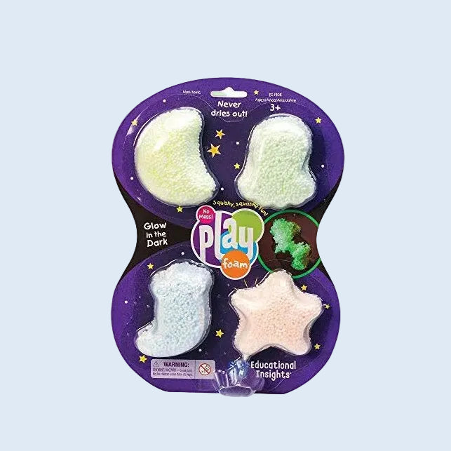 Playfoam Glow in the dark 4 colores