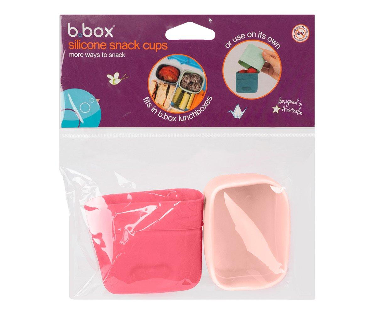 B.box Set vasitos snack de silicona Berry