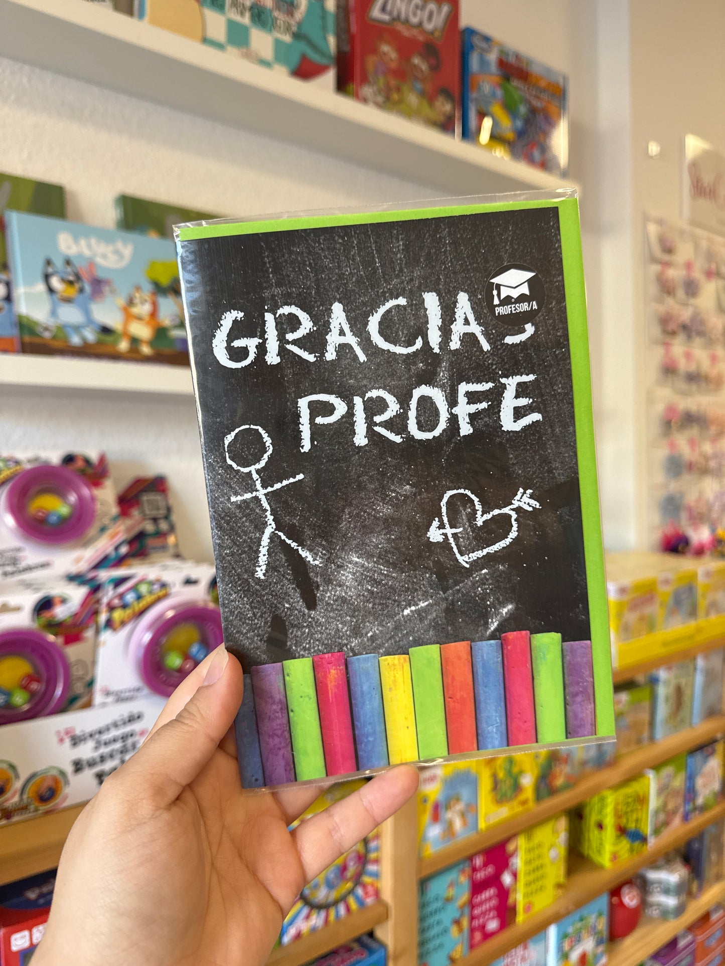 Tarjetas Gracias Profe