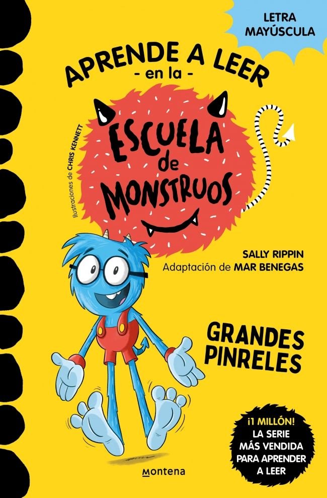 Aprende a leer en la escuela de monstruos 4 Grandes pinreles