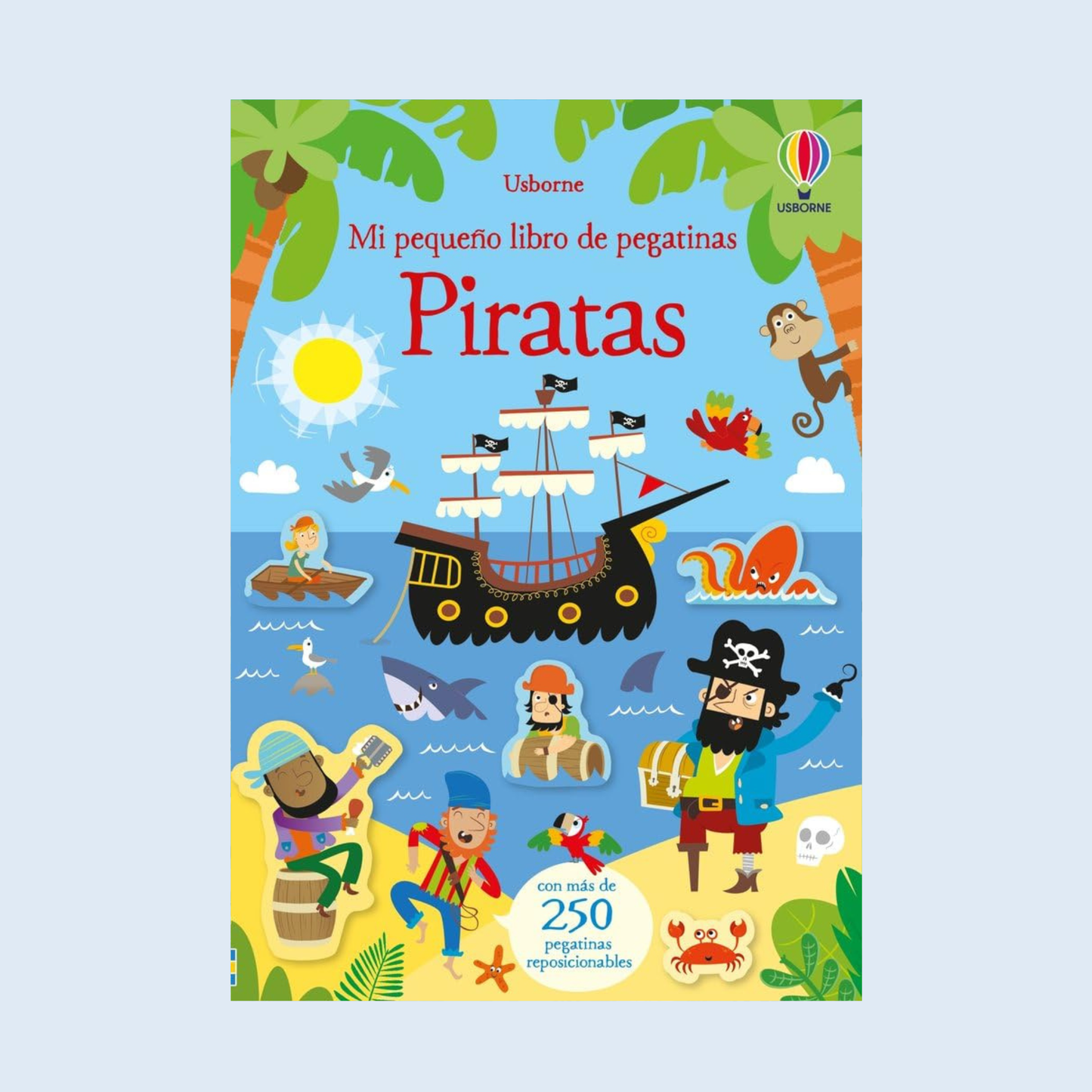 Mi pequeño libro de pegatinas Piratas