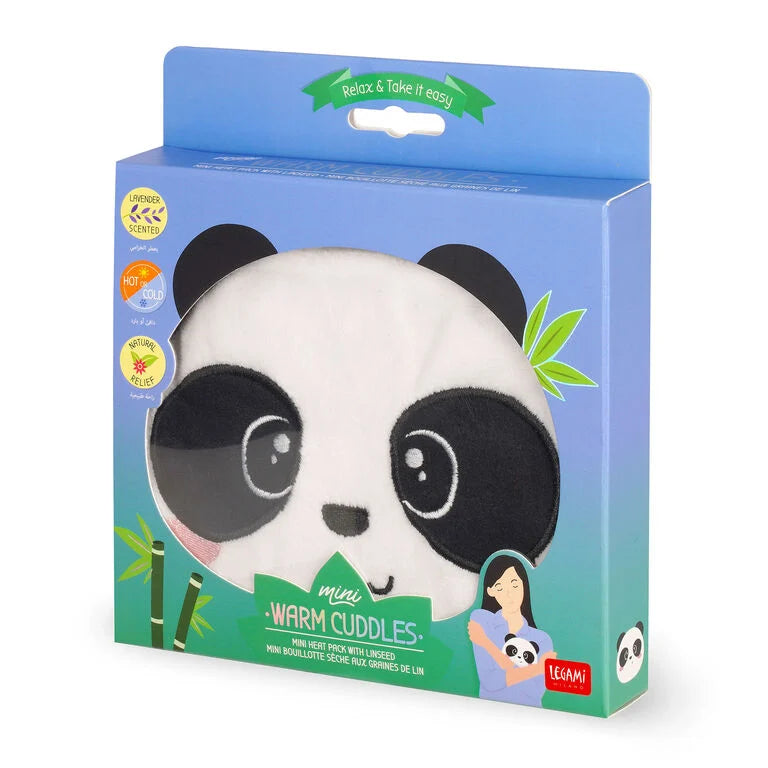 Legami Cojín térmico con semillas de lino Panda