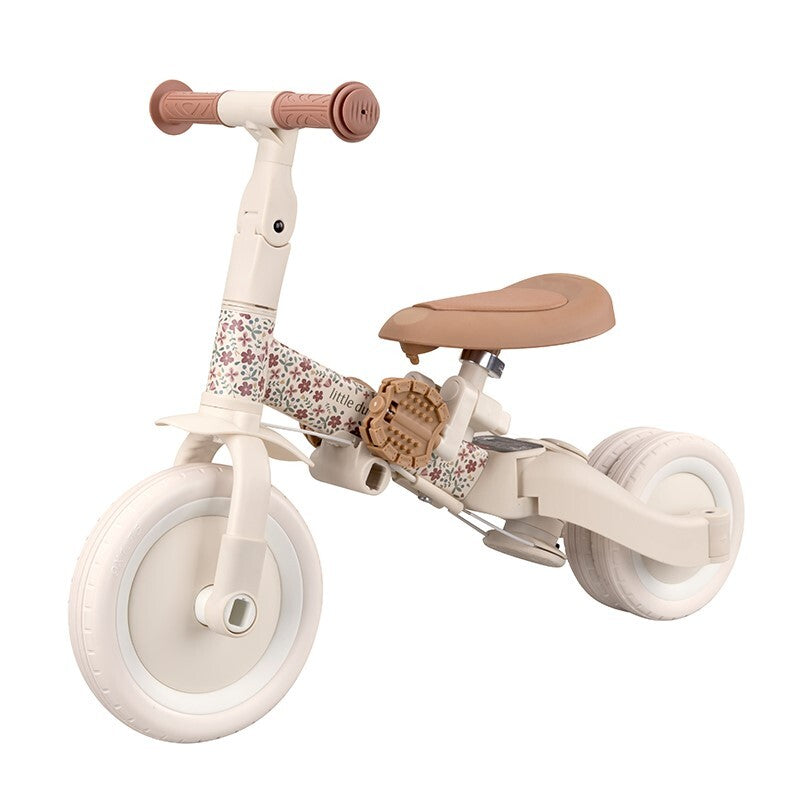 Little Dutch Triciclo evolutivo Blanco Flores