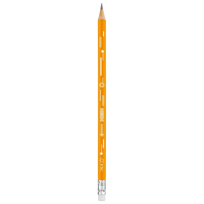 Maped Lápiz con goma Neón