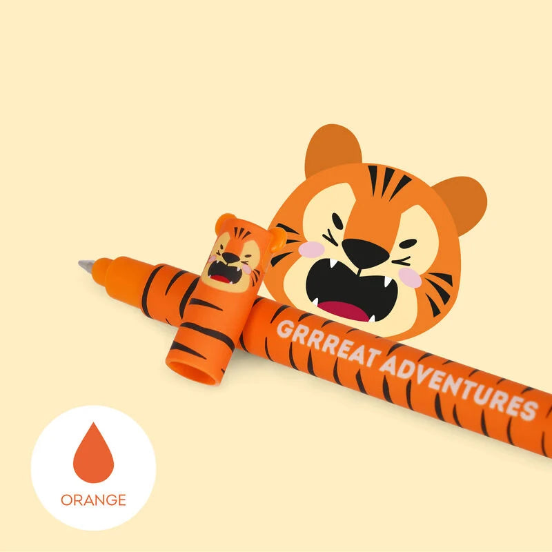 Legami Bolígrafo de Gel borrable Tigre