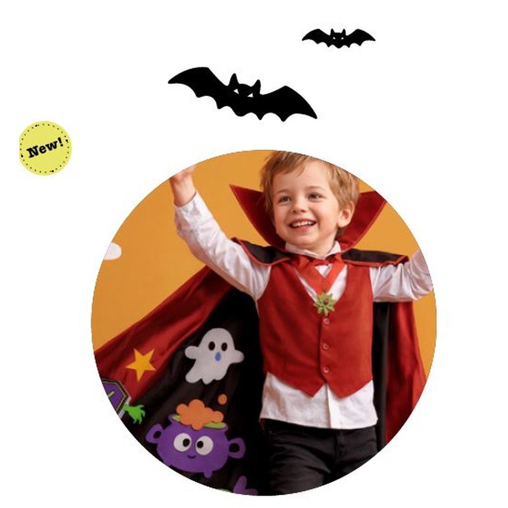 Apli kids DIY Disfraz Halloween Drácula