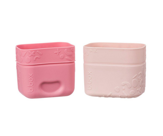 B.box Set vasitos snack de silicona Berry
