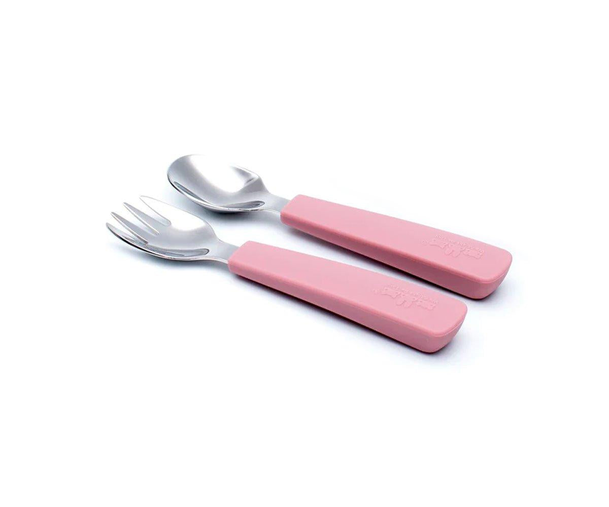 We might be tiny Set 2 cubiertos Rosa
