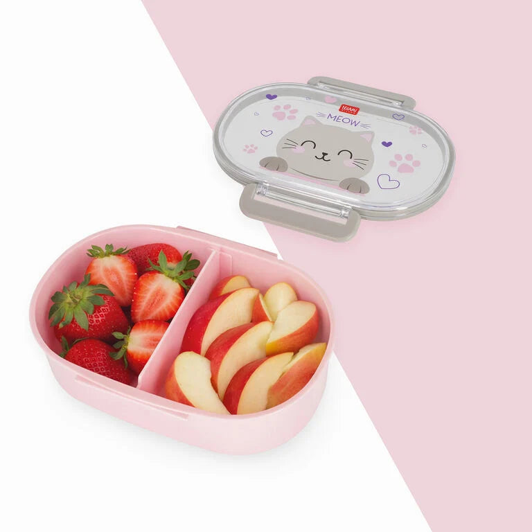 Legami Caja de almuerzo Snack&go Kitty