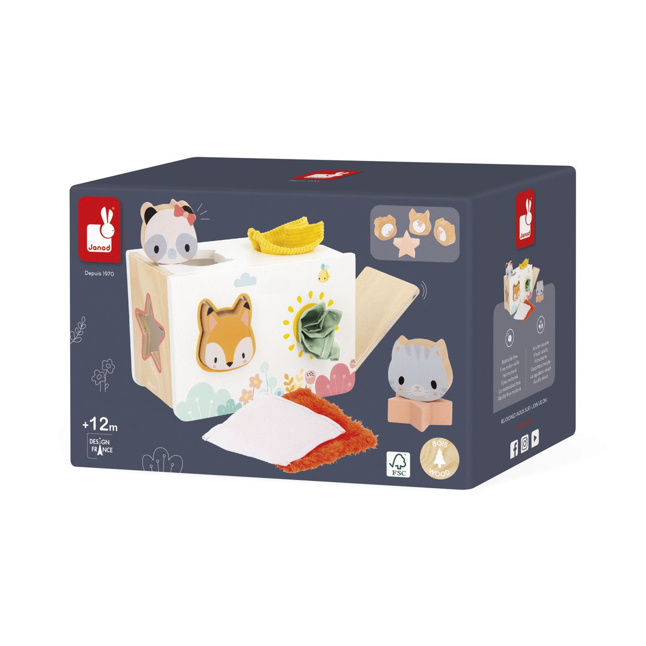 Janod Caja para pañuelos