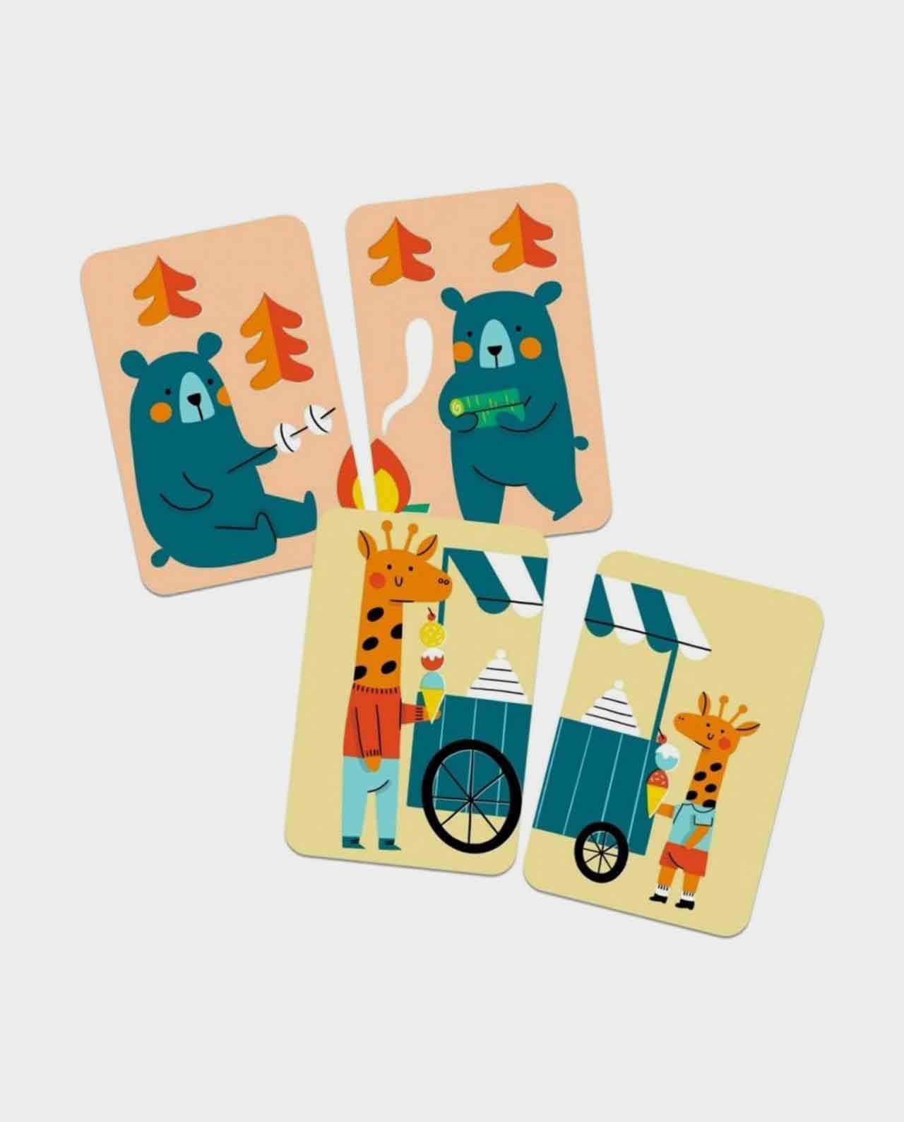 Djeco Cartas Misti Loup