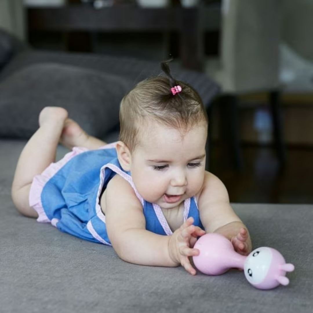 Alilo Smarty Bunny Rosa Sonajero interactivo e inteligente