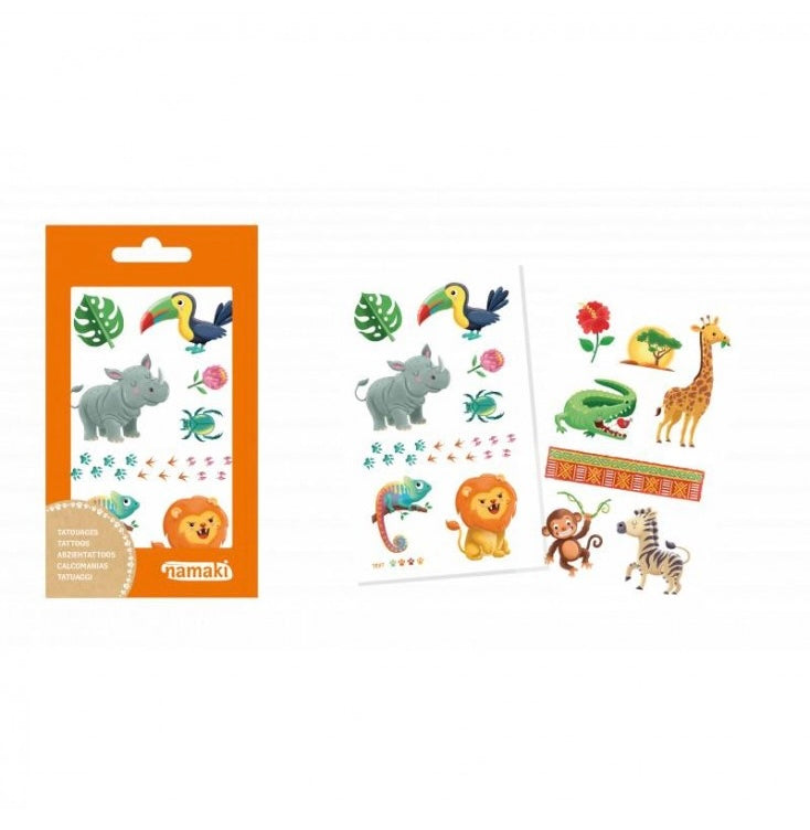 Namaki Tatuajes temporales Salvaje