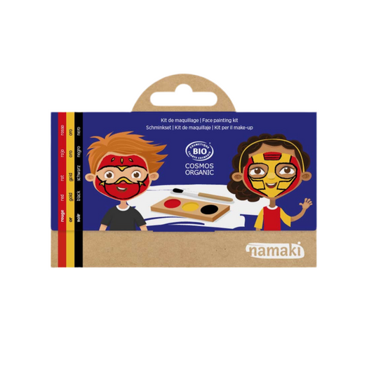 Namaki Kit 3 colores Maquillaje Ninja y Superhéroe