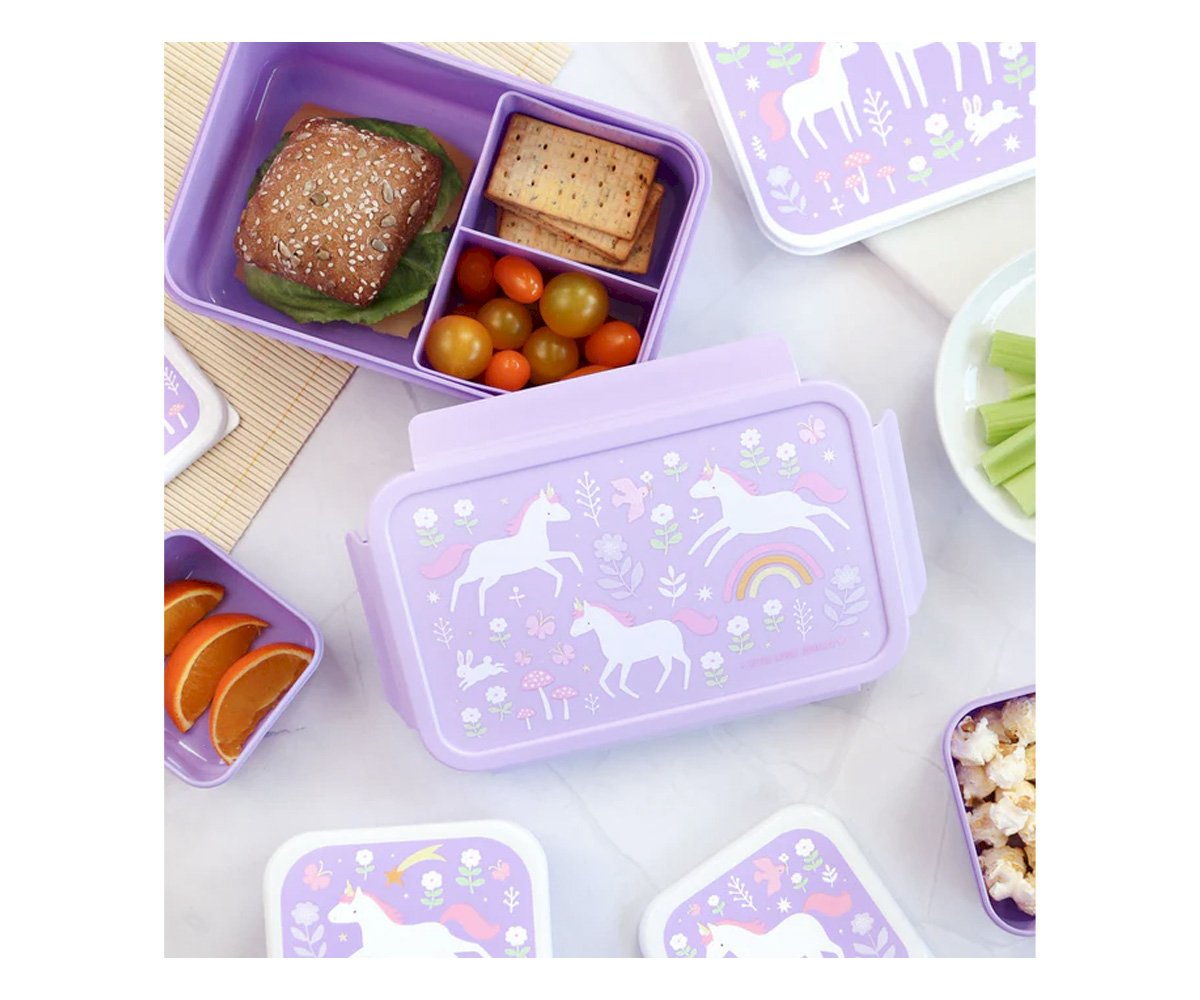 A little lovely company Caja almuerzo Bento Unicornios