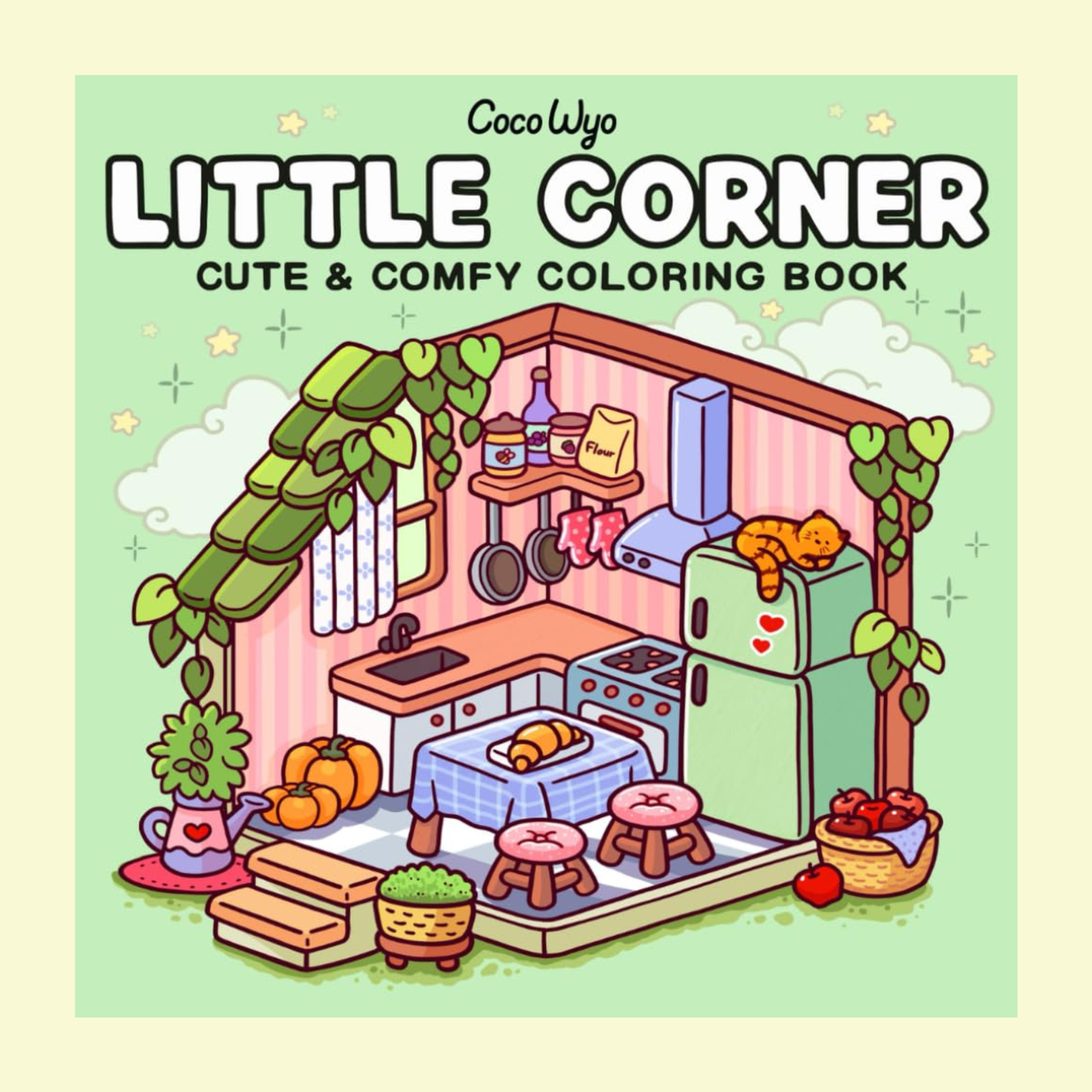 Libro para colorear Little corner