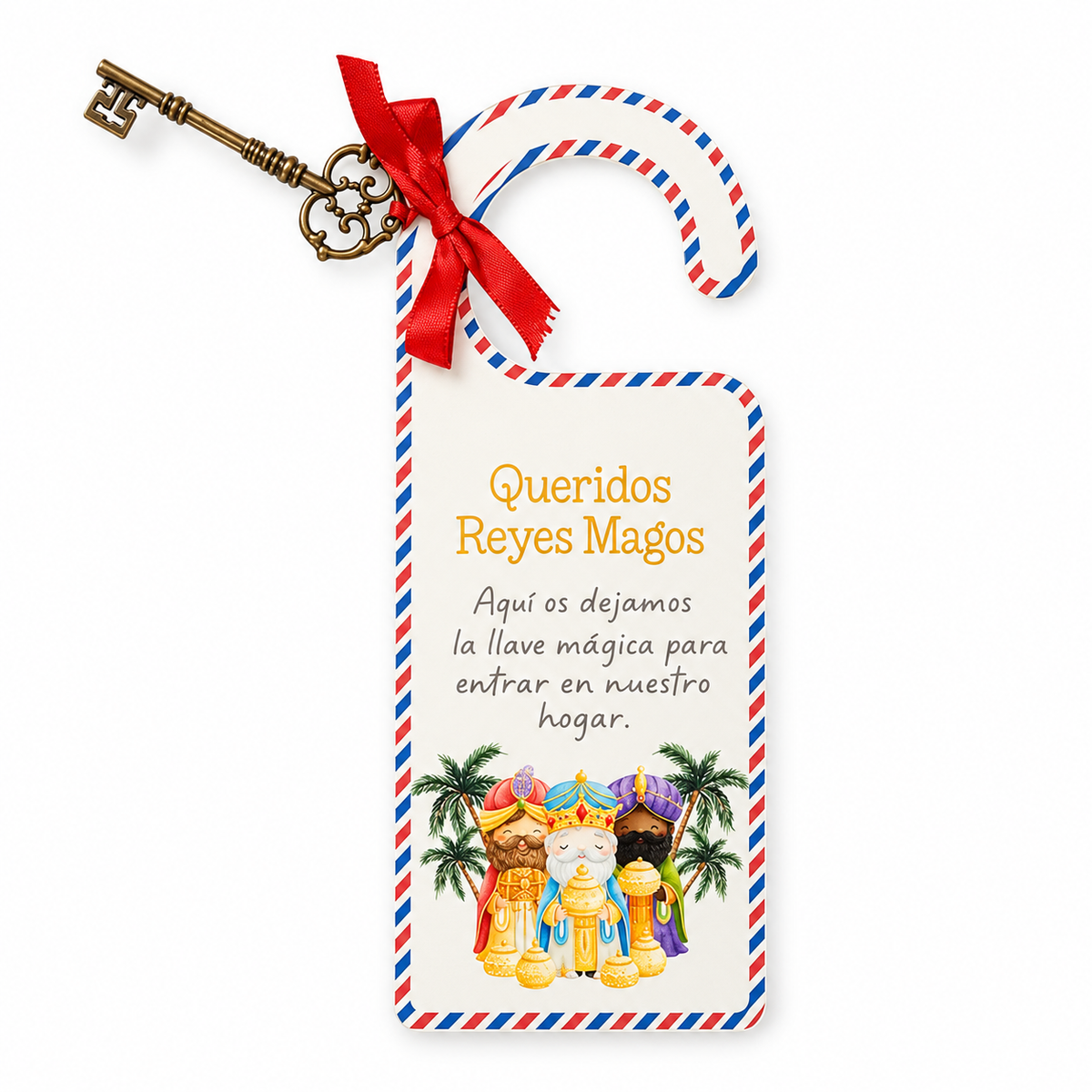 Colgador puerta Reyes magos - Navidad