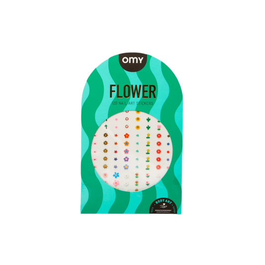Omy Pegatinas para uñas Flower