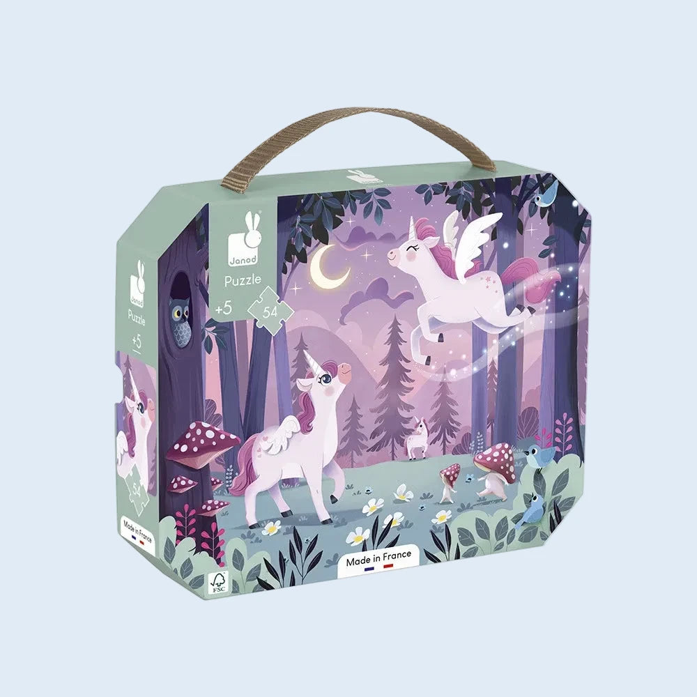 Janod Puzzle 54 piezas Unicornios