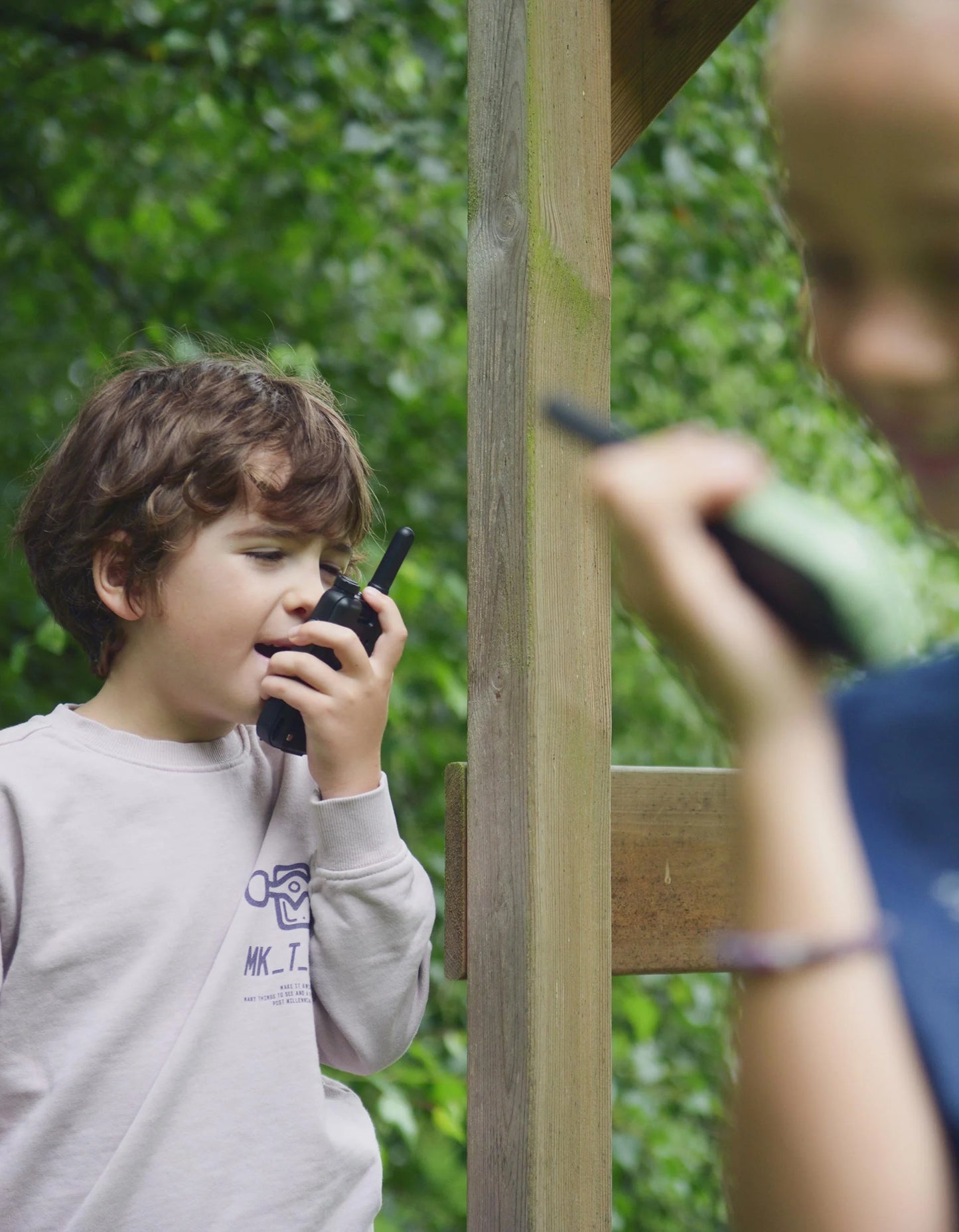 Kidywolf Kidytalk Walkie Talkie azul y rojo