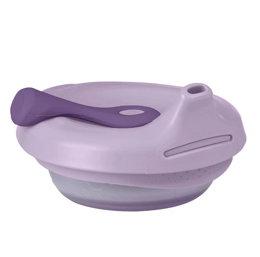 B.box Dispensador de purés reutilizables Lilac