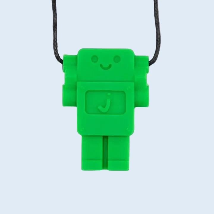 Jellystone Colgante mordedor Robot verde