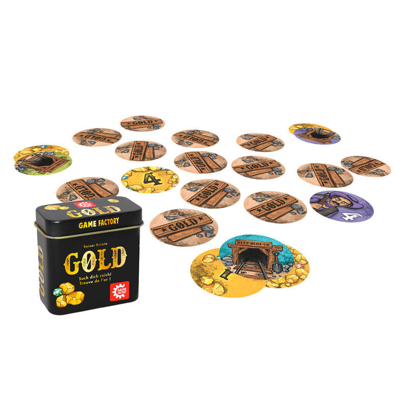 Mini juego lata Gold
