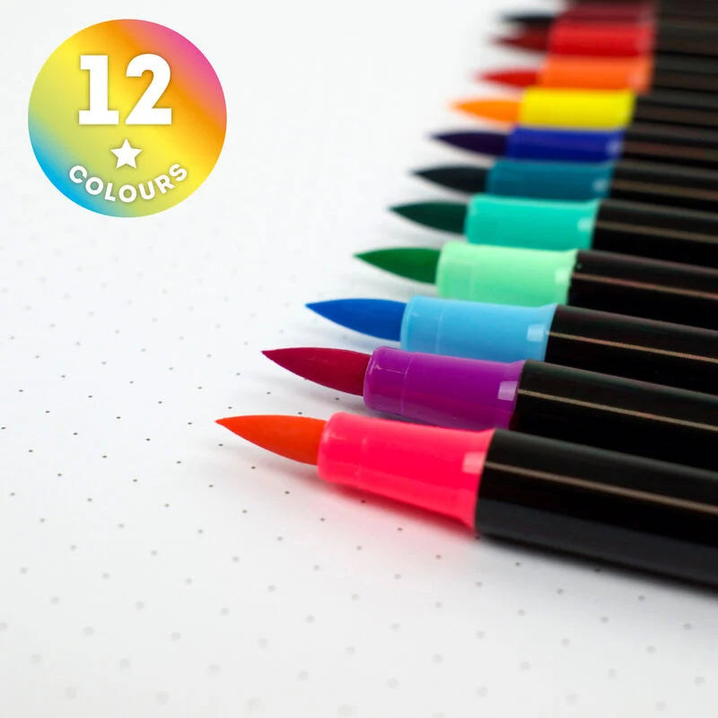Legami Rotuladores lettering 12 colores