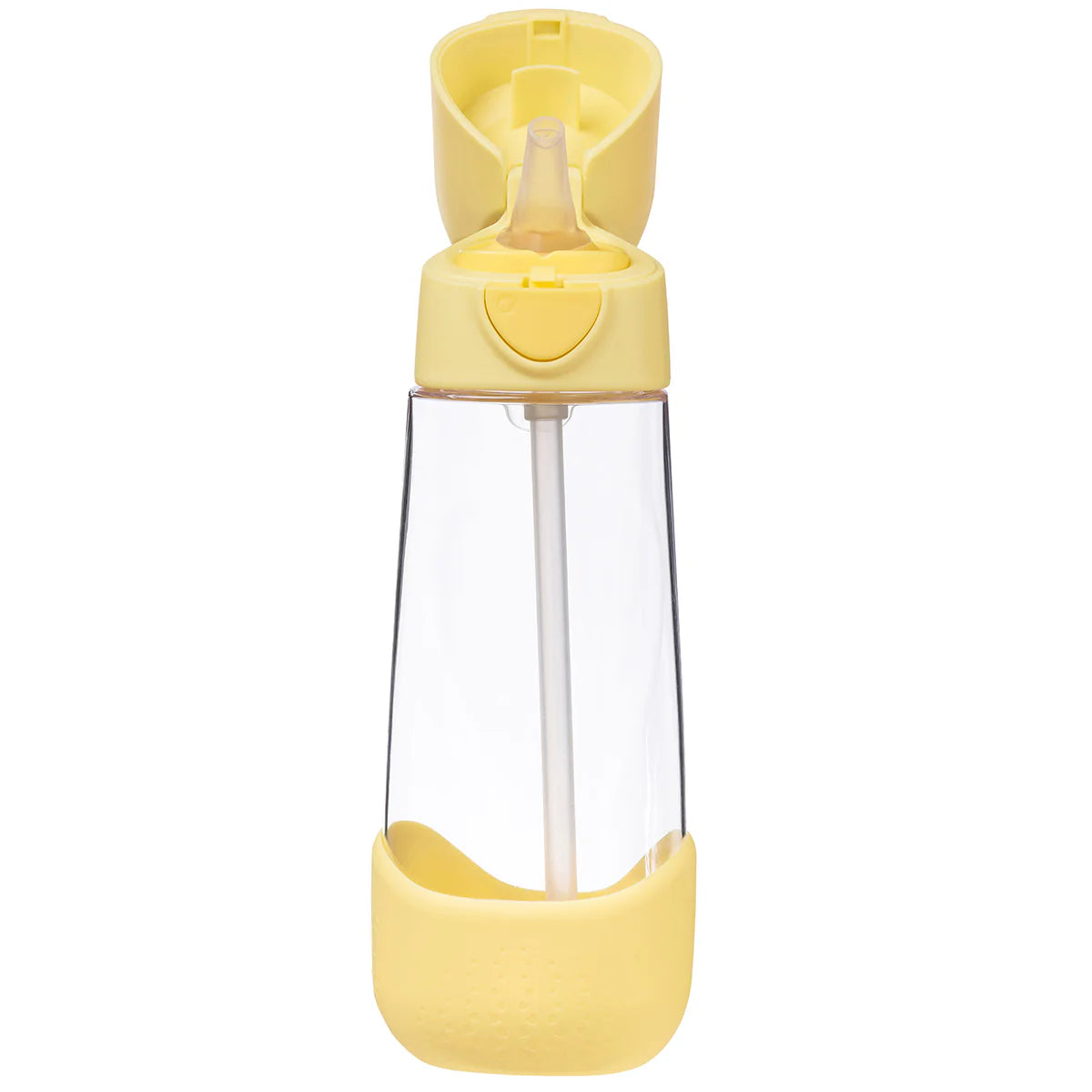 B.box Botella tritán con pajita 600ml Lemon twist