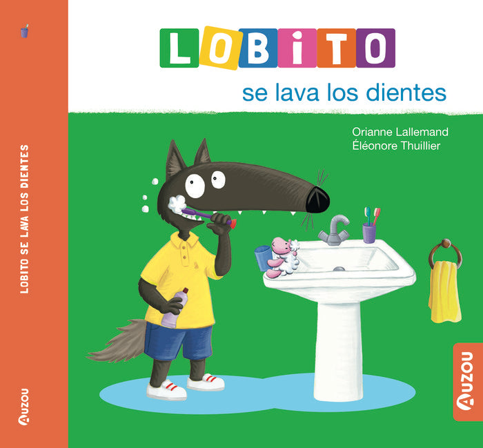 Lobito se lava los dientes