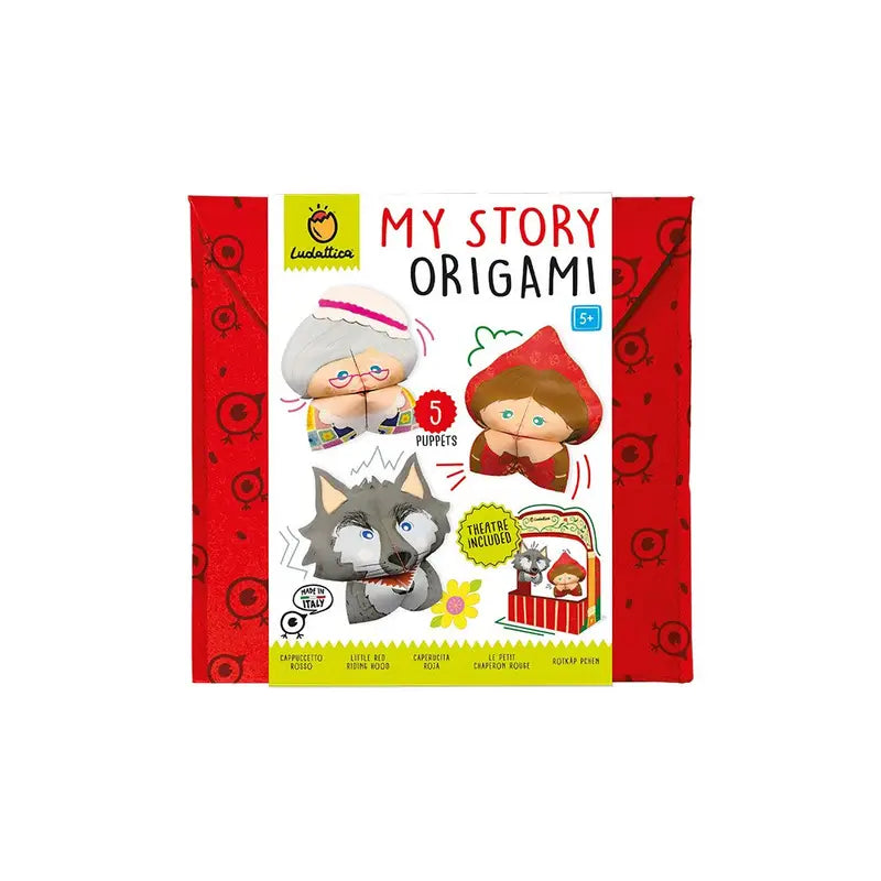 Ludattica My story origami Caperucita Roja