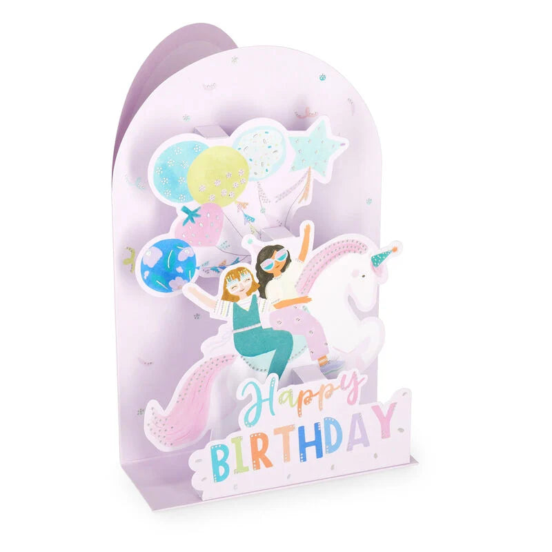Legami Tarjeta Pop up Unicornio
