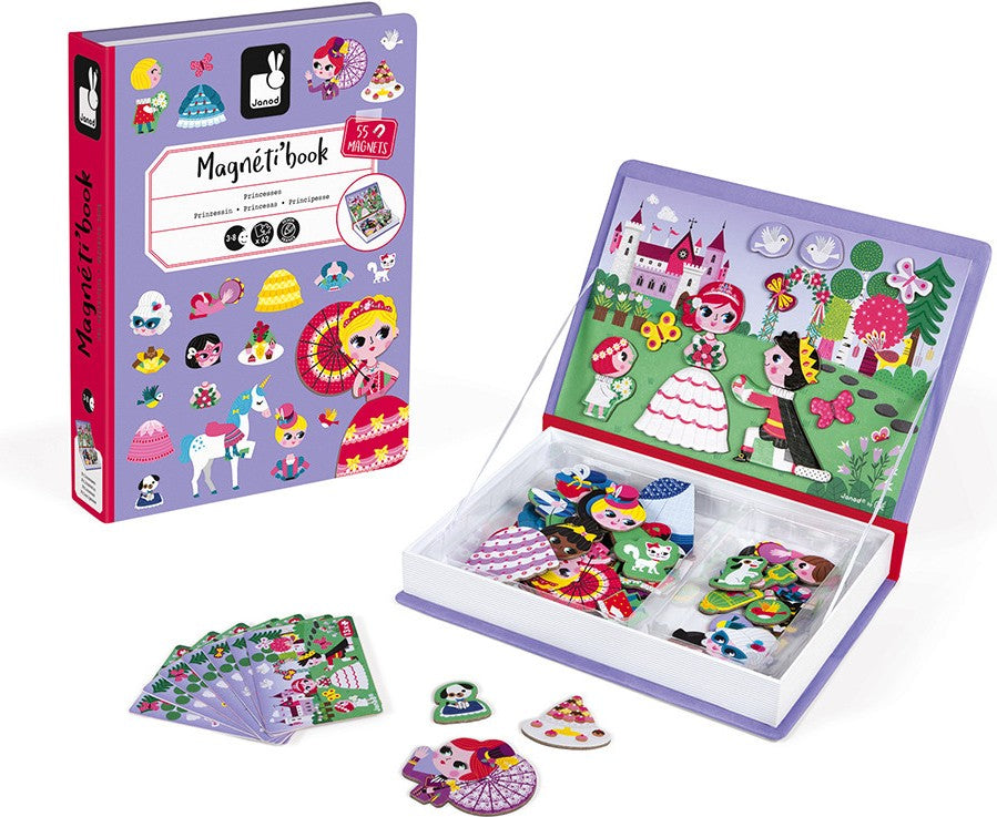 Janod Magneti Book Princesas