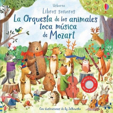 La orquesta de los animales toca música de Mozart