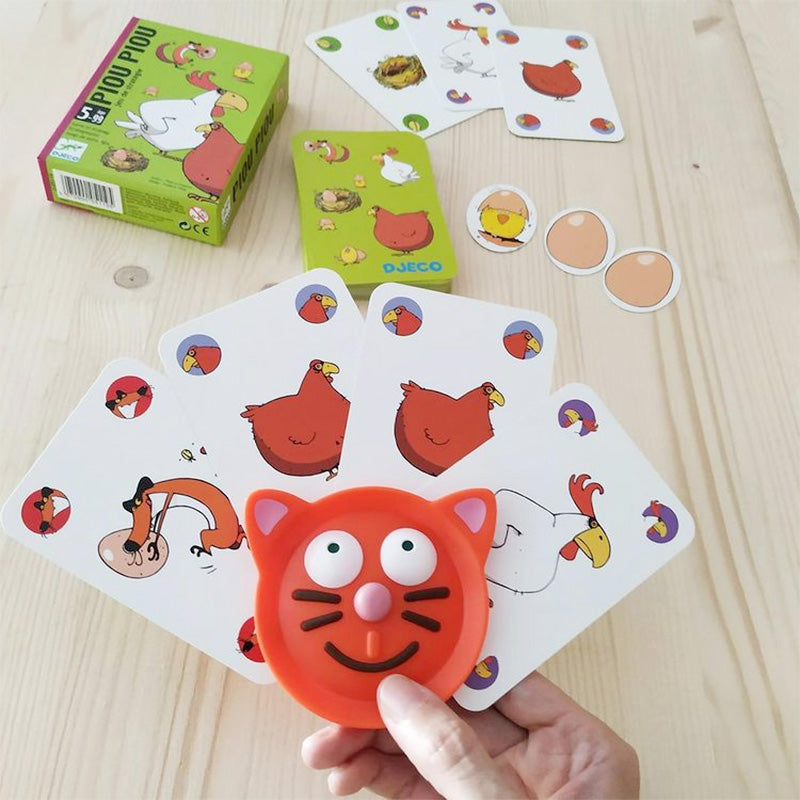 Djeco Sujetacartas Gato