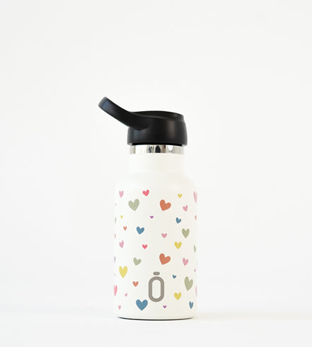 Runbott Botella térmica 350 ml Confeti corazones