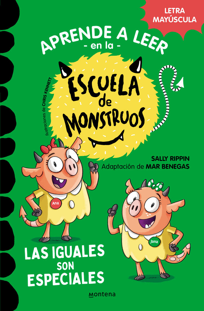 Aprende a leer en la escuela de monstruos 3 Las iguales son especiales