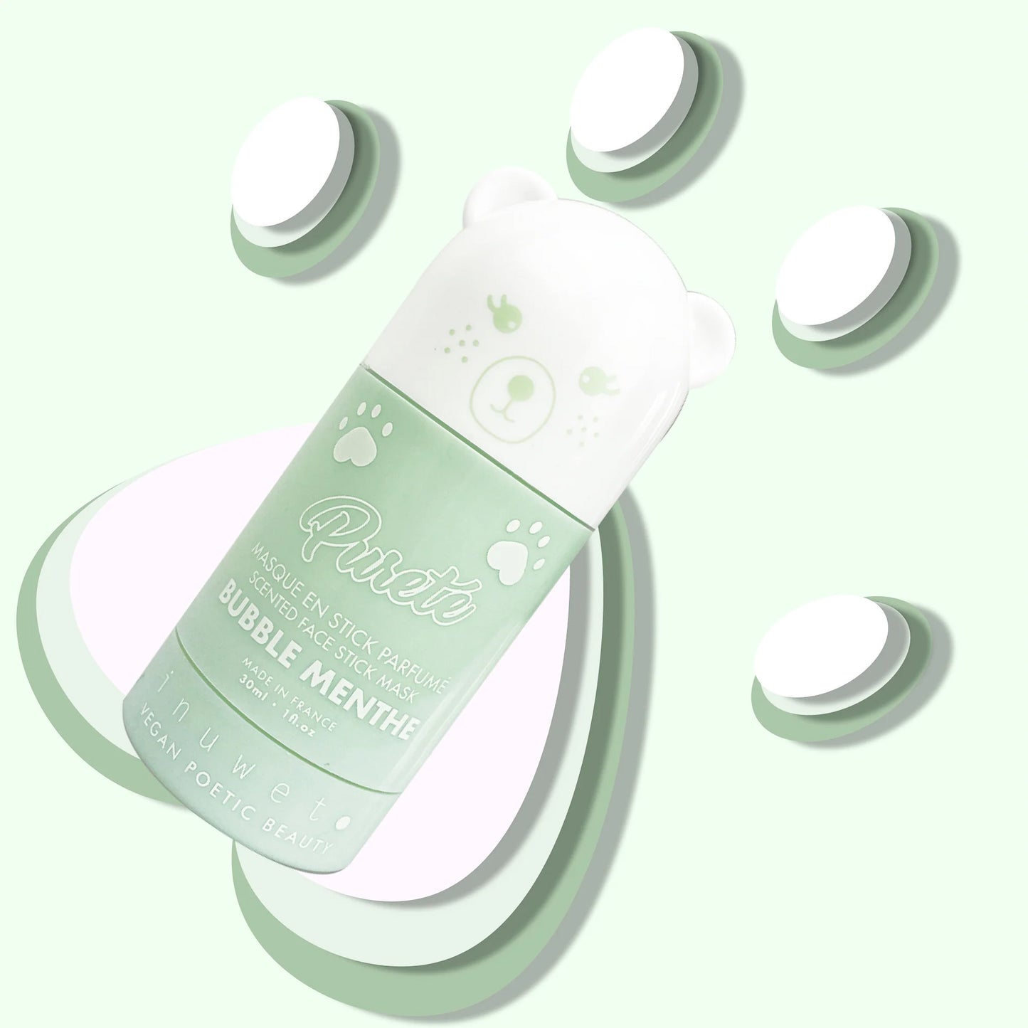 Inuwet Mascarilla en stick Chicle de menta