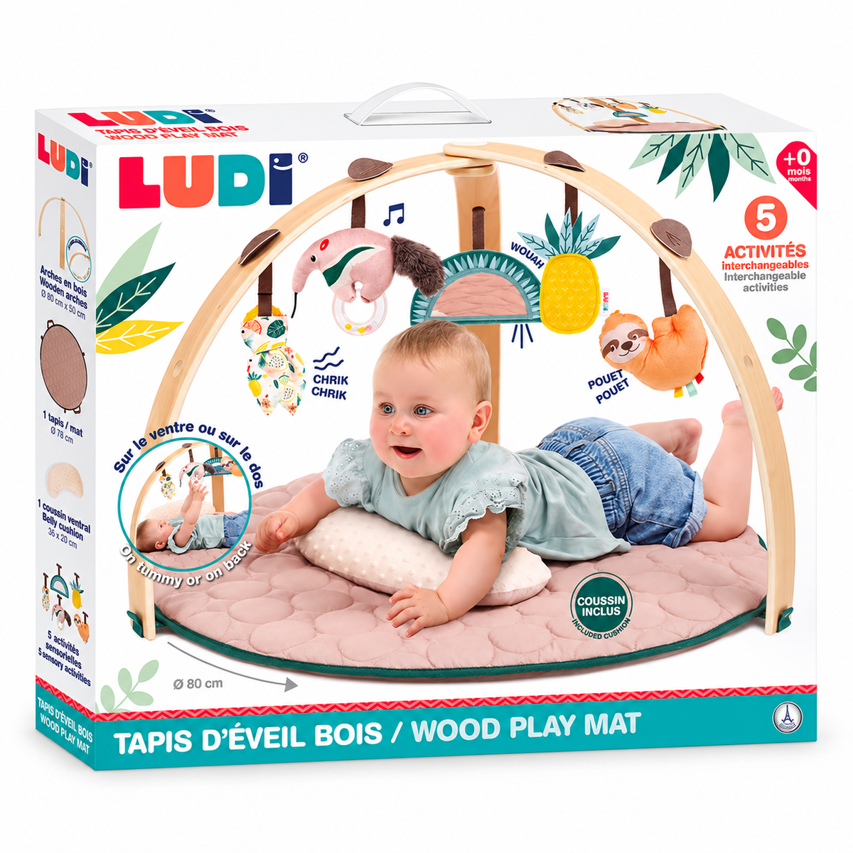 Alfombra de juegos con arco - Ludi