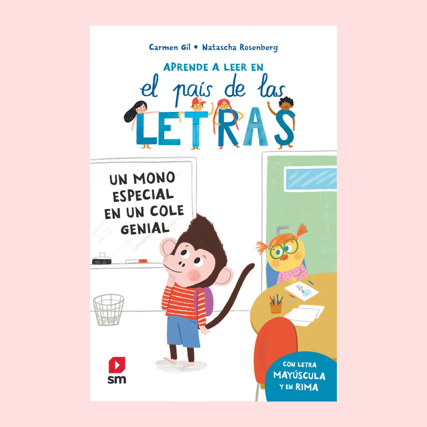 Aprende a leer en el país de las letras 4 Un mono especial en un cole genial