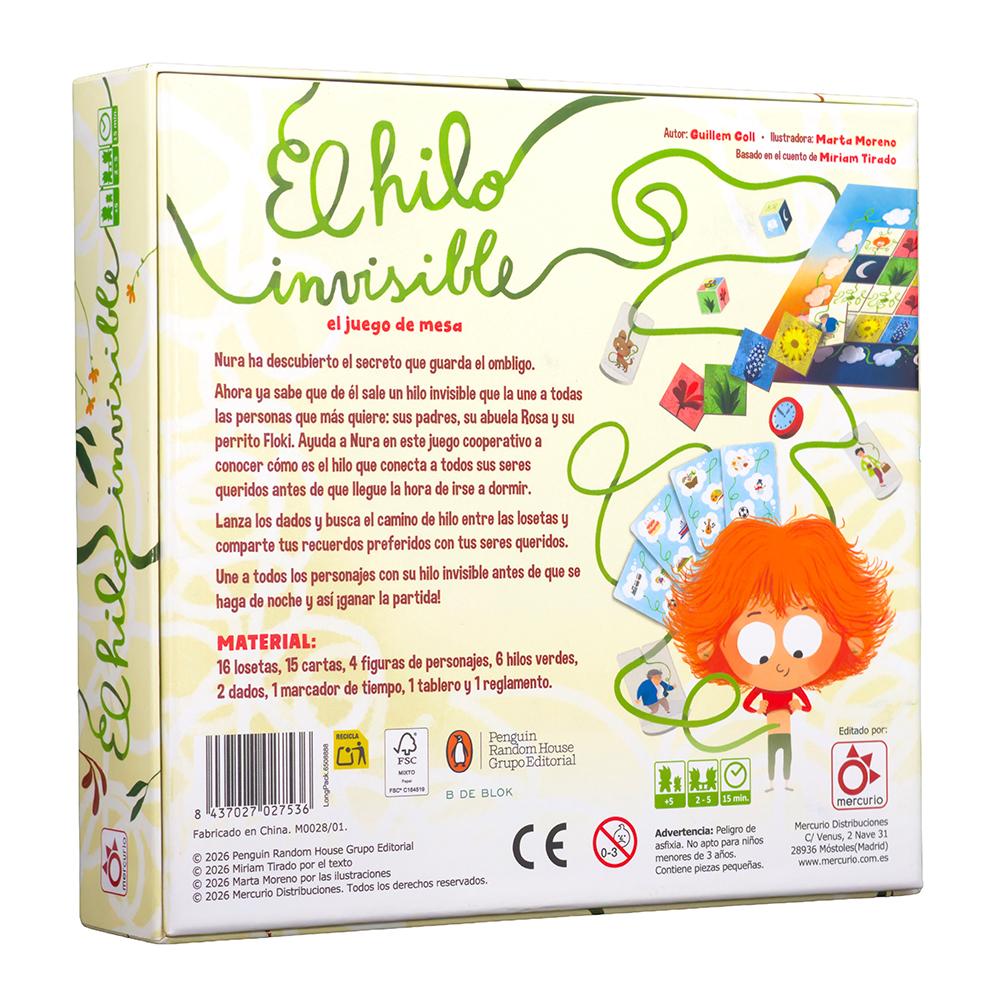 Mercurio El hijo invisible Juego de mesa