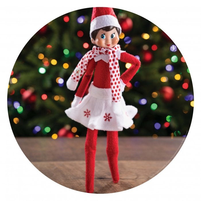 PREVENTA The Elf on the shelf Falda y bufanda
