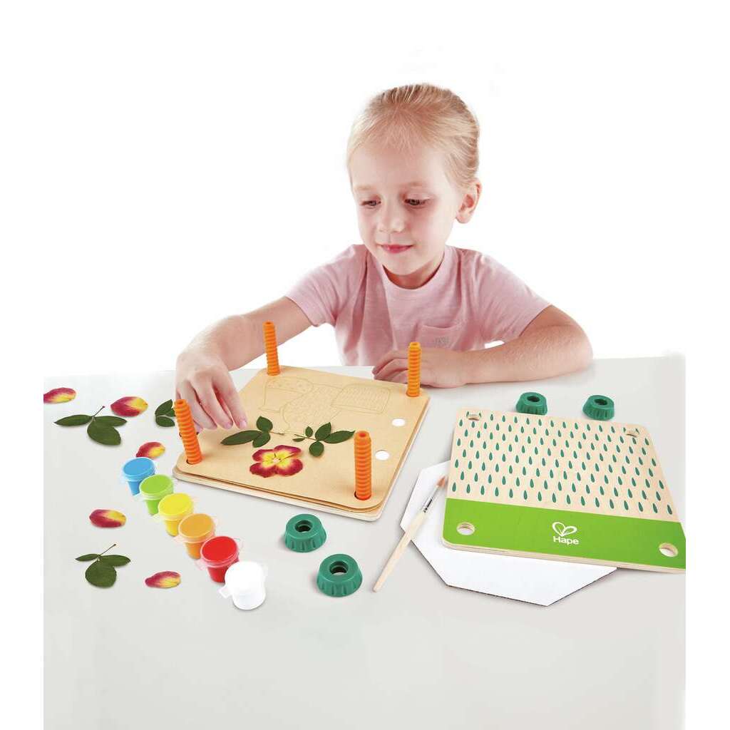 Hape Kit artístico prensador de flores