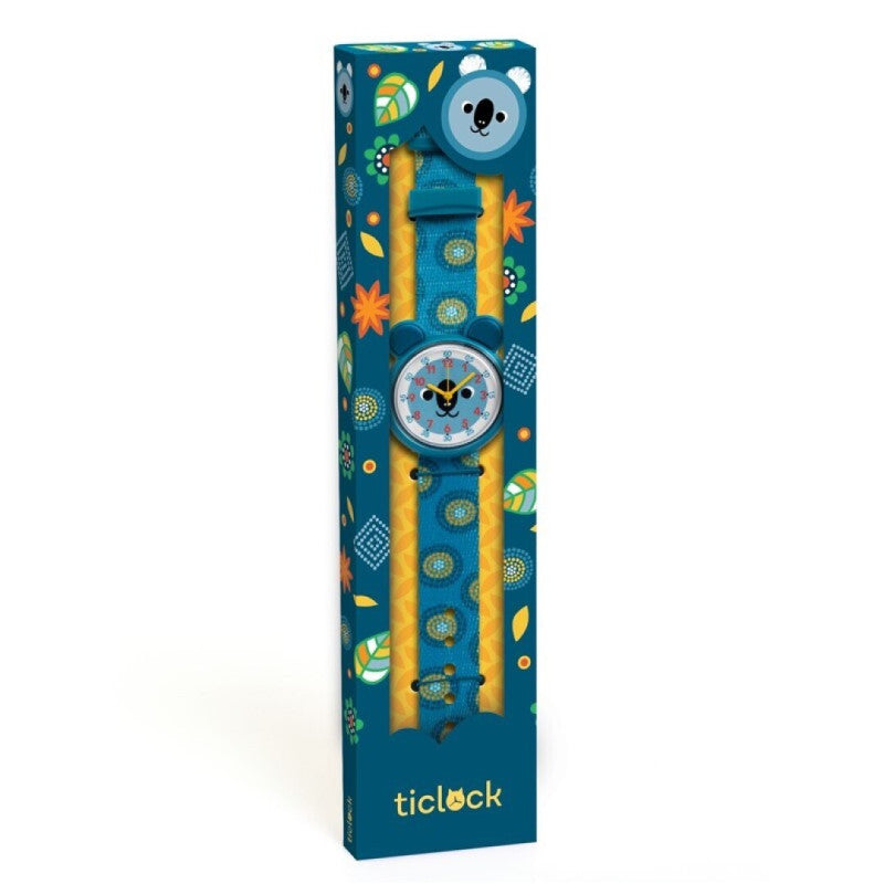 Djeco Ticlock Reloj analógico Koala