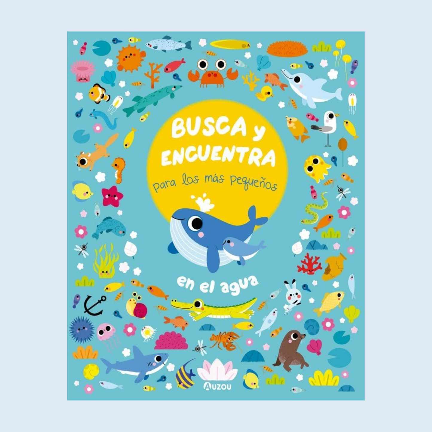 Busca y encuentra para los más pequeños En el agua