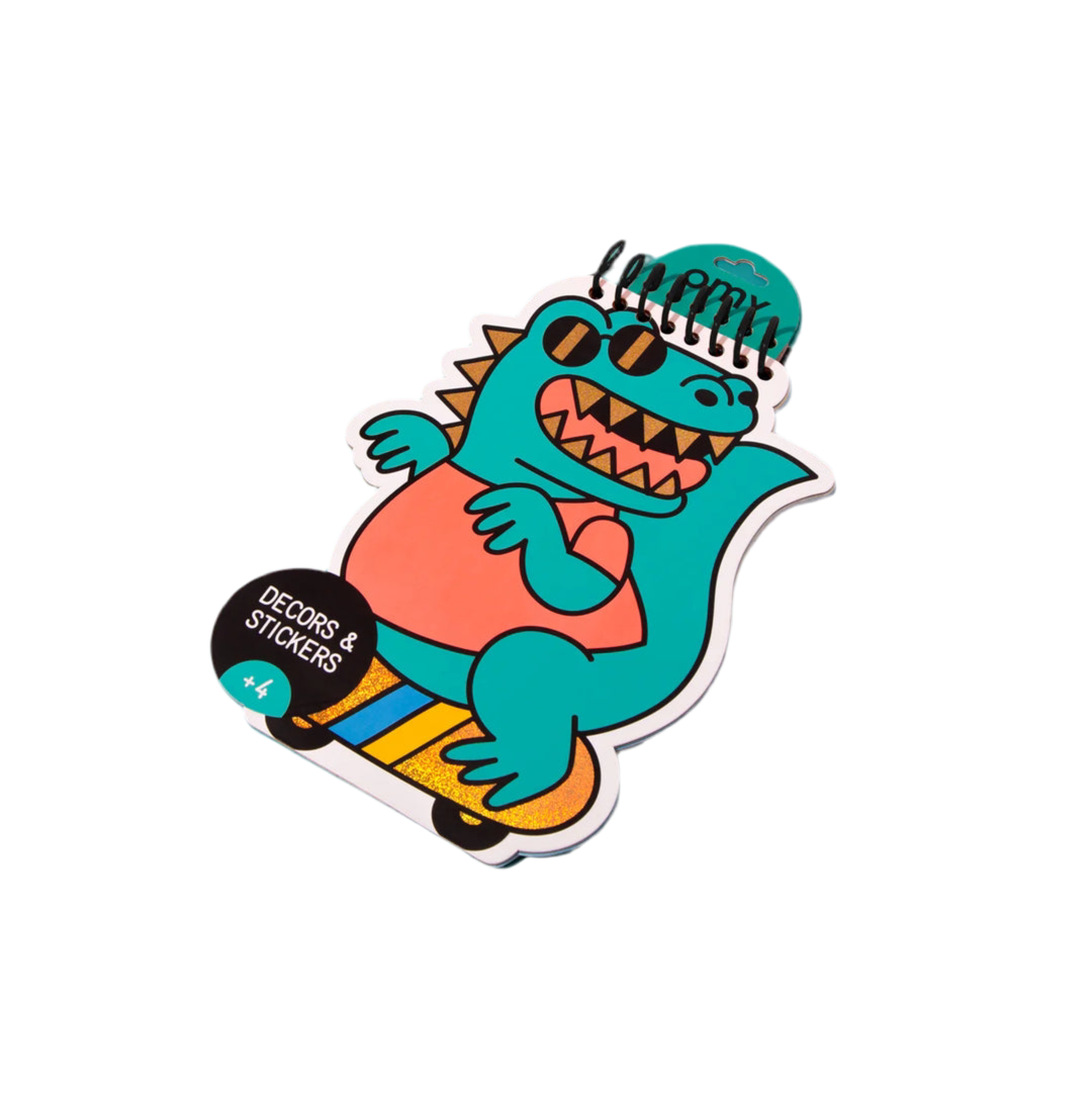 Omy Libreta de pegatinas Dino