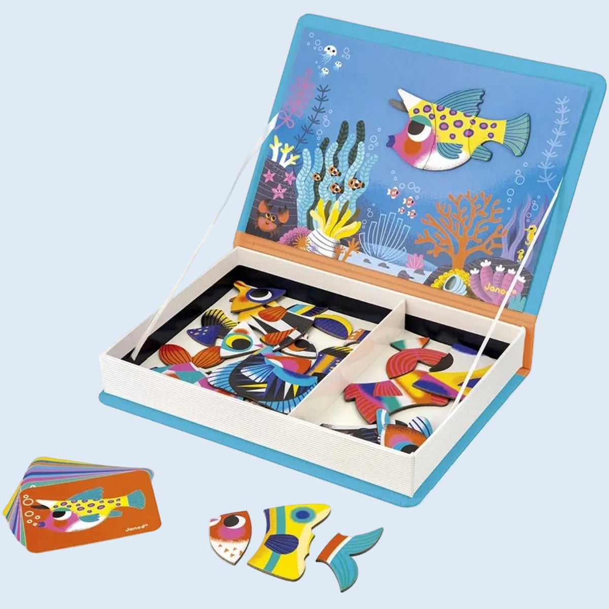 Janod Magneti Book Peces tropicales