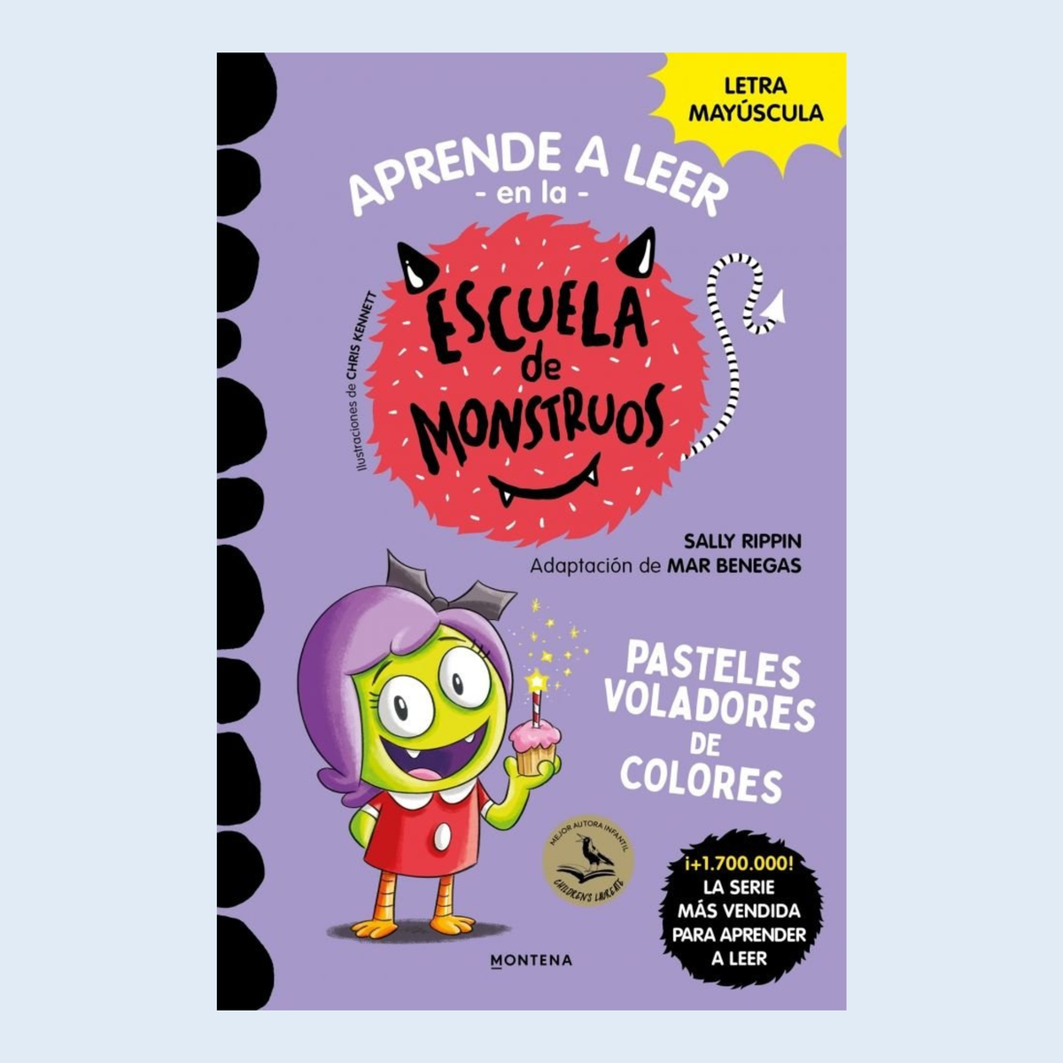 Aprende a leer en la Escuela de Monstruos 5 Pasteles voladores de colores - Montena,.
