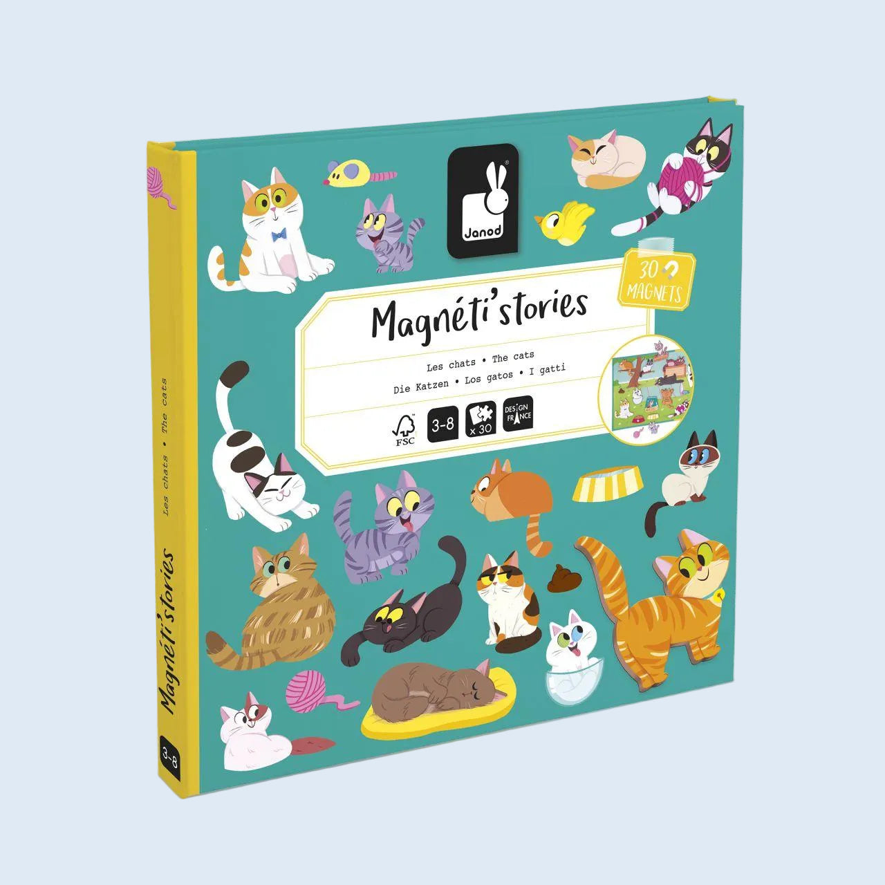 Janod Magneti Stories Los gatos